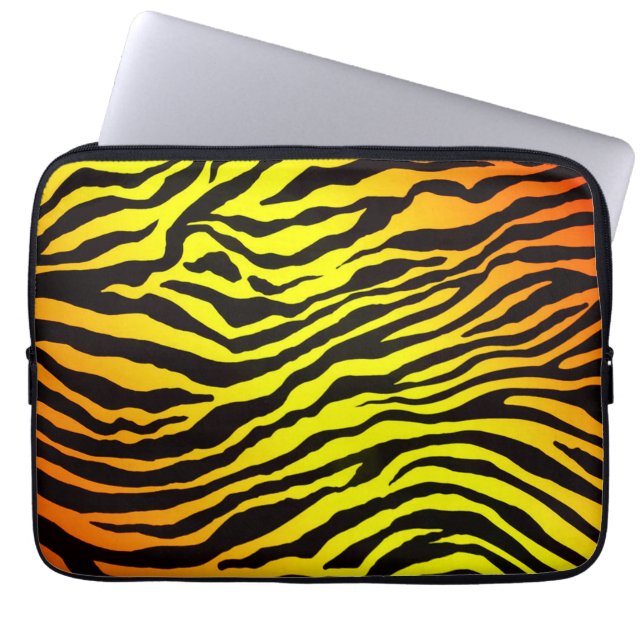 tijgerstapes laptop sleeve (Voorkant)