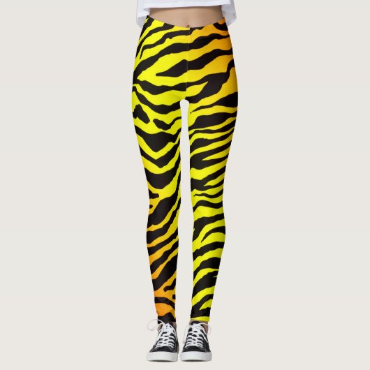 tijgerstapes leggings (Voorkant)