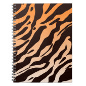 tijgerstapes notitieboek (Voorkant)