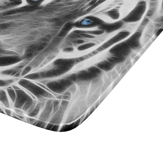 tijgerstapes snijplank (Hoek)