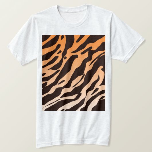 tijgerstapes t-shirt (Design voorkant)