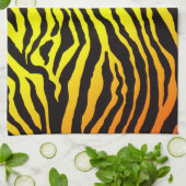 tijgerstapes theedoek (Gevouwen)