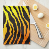 tijgerstapes theedoek (Quarter Fold)