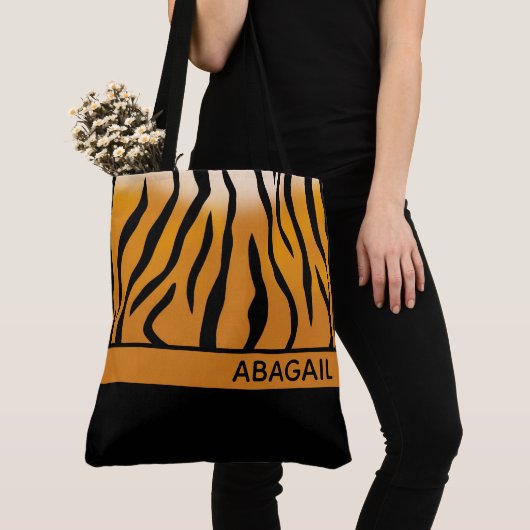 tijgerstapes tote bag (Dichtbij)