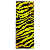 tijgerstapes wijn cadeautas (Achterkant)