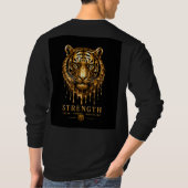Tijgersterkte Wild Dier 🐯 T-shirt (Achterkant)