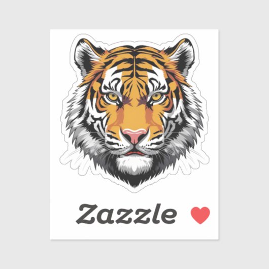 Tijgerstickers Sticker (Vel)