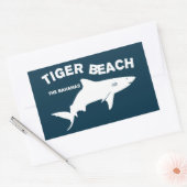Tijgerstrand - Bahama's haaienduiken Rechthoekige Sticker (Envelop)