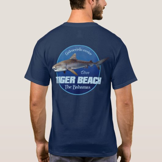 Tijgerstrand (DD2) T-shirt (Achterkant)