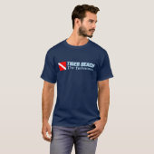 Tijgerstrand (DD2) T-shirt (Voorkant volledig)
