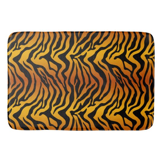 Tijgerstreep Badmat (Voorkant)