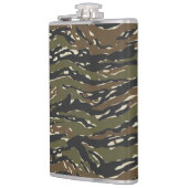 Tijgerstreep Camouflagepatroon Heupfles (Links)