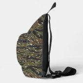 Tijgerstreep Camouflagepatroon Sling Bag (Rechts)