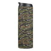 Tijgerstreep Camouflagepatroon Thermosbeker (Geroteerd rechts)