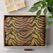 Tijgerstreep diermotief trendy  tissuepapier (Geschenk)