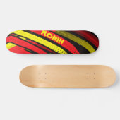 Tijgerstreep Persoonlijk Skateboard (Horizontaal)