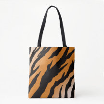 Tijgerstreep Tote Tas