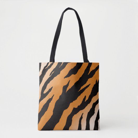 Tijgerstreep Tote Tas (Voorkant)