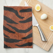 Tijgerstreep Wild Patroon Theedoek (Quarter Fold)