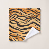 Tijgerstrepen Bad Handdoek (Wasdoekje)