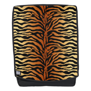 Tijgerstrepen Dierenprint, Amber, Zwart en Lichtbr Rugtassen