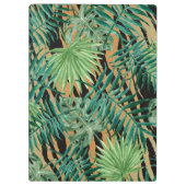 Tijgerstrepen Jungle Camouflage Persoonlijk Klembord (Achterkant)
