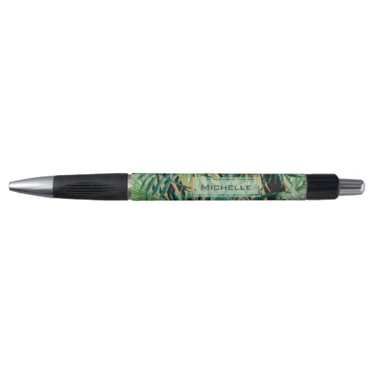 Tijgerstrepen Jungle Camouflage Persoonlijk Pen (Voorkant)