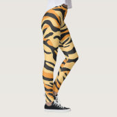 Tijgerstrepen Leggings (Rechts)
