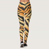 Tijgerstrepen Leggings (Achterkant)