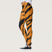 Tijgerstrepen naadloos patroon - 2 leggings (Links)