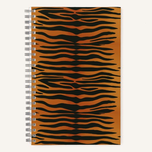 Tijgerstrepen Notitieboek (Voorkant)