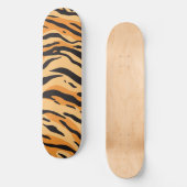 Tijgerstrepen Persoonlijk Skateboard (Voorkant)