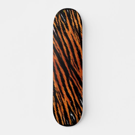 Tijgerstrepen  persoonlijk skateboard (Voorkant)