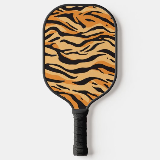 Tijgerstrepen Pickleball Paddle (Voorkant)