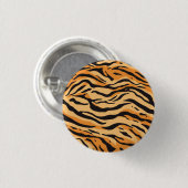 Tijgerstrepen Ronde Button 3,2 Cm (Voorkant /achterkant)