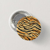 Tijgerstrepen Ronde Button 3,2 Cm (Voorkant /achterkant)