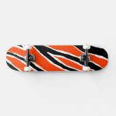 Tijgerstrepen Skateboard (Horizontaal)