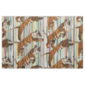 tijgerstrepen stof (Fat Quarter)