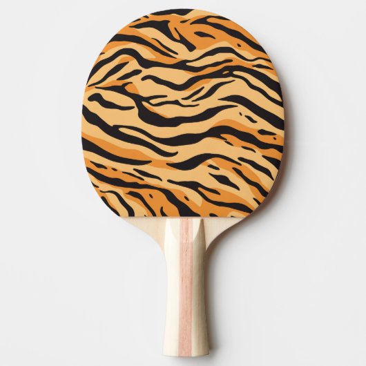 Tijgerstrepen Tafeltennisbatje (Voorkant)