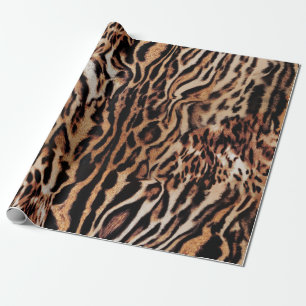 Tijgerstrepenpatroon Cadeaupapier