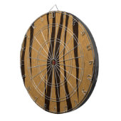 Tijgerstrepenpatroon Dartbord (Voorkant Rechts)