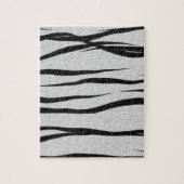 Tijgerstrepenpatroon Legpuzzel (Verticaal)