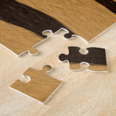Tijgerstrepenpatroon. Legpuzzel (Zijkant)