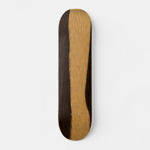 Tijgerstrepenpatroon. Skateboard