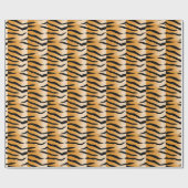 Tijgerstrepenpatroon Thunder_Cove Cadeaupapier (Vlak)