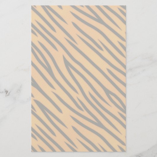 tijgerstripe patroonpatroon briefpapier (Voorkant)