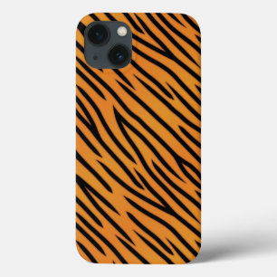 tijgerstripe patroonpatroon iPhone 13 hoesje