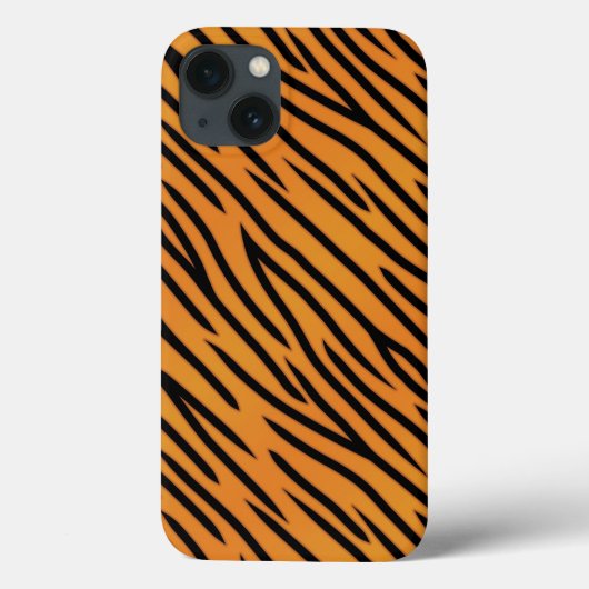 tijgerstripe patroonpatroon Case-Mate iPhone case (Achterkant)