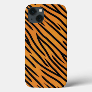 tijgerstripe patroonpatroon iPhone 13 hoesje