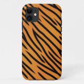 tijgerstripe patroonpatroon Case-Mate iPhone case (Achterkant)